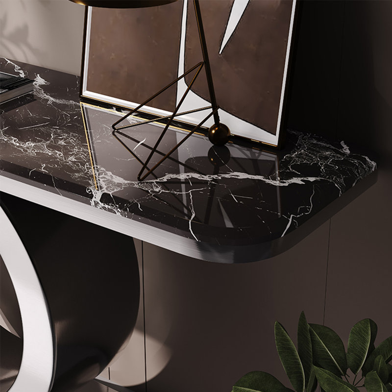 Console Modern Luxury Art, H 33,46 po x l 39,37 po x P 13,78 po