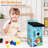  Smart Bird House & Feeder With 1080P HD Camera, AI Bird Species Identification, 2.4G Wi-Fi, Adjustable 1.5-Inch Focus Lens