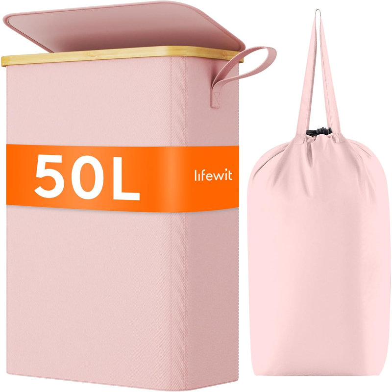 Laundry Hamper, Pink