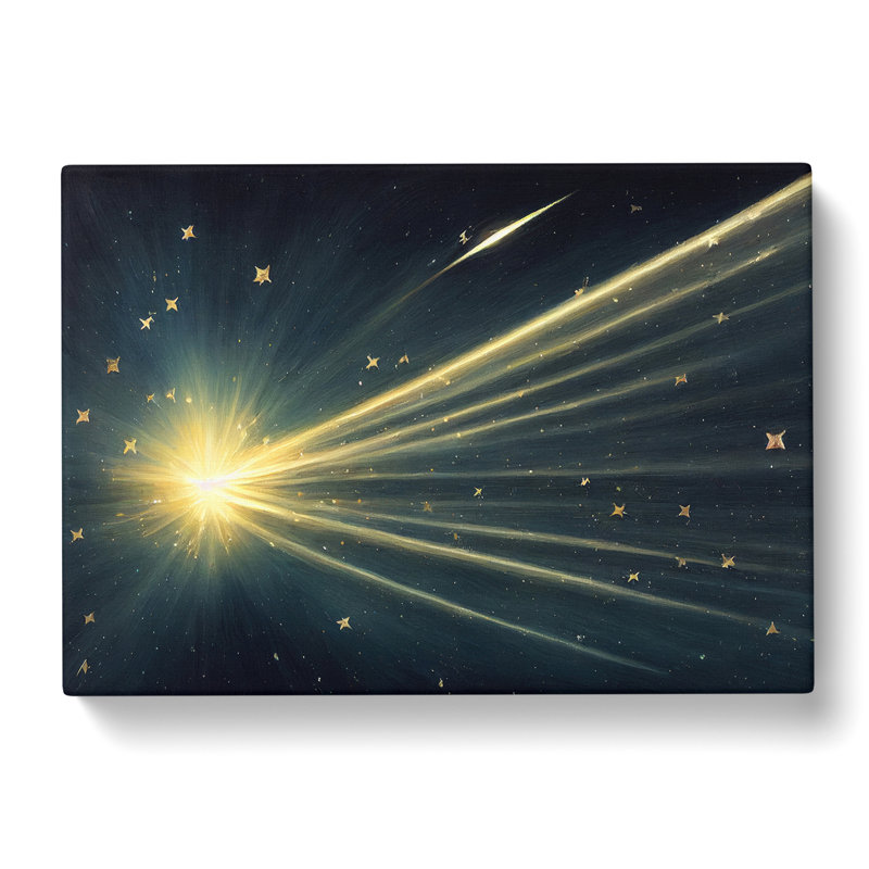 Shooting Star Vol.1 - Wrapped Canvas, 35cm H x 50cm W x 3cm D