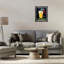«Antique Frog & Beer», art mural encadré flottant sur toile, design par Marcus Jules-1797414015-1797414014