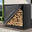 124cm W Metal Log Rack