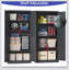 Armoire de rangement en métal 71 po, armoire à outils en acier verrouillable-1219998195