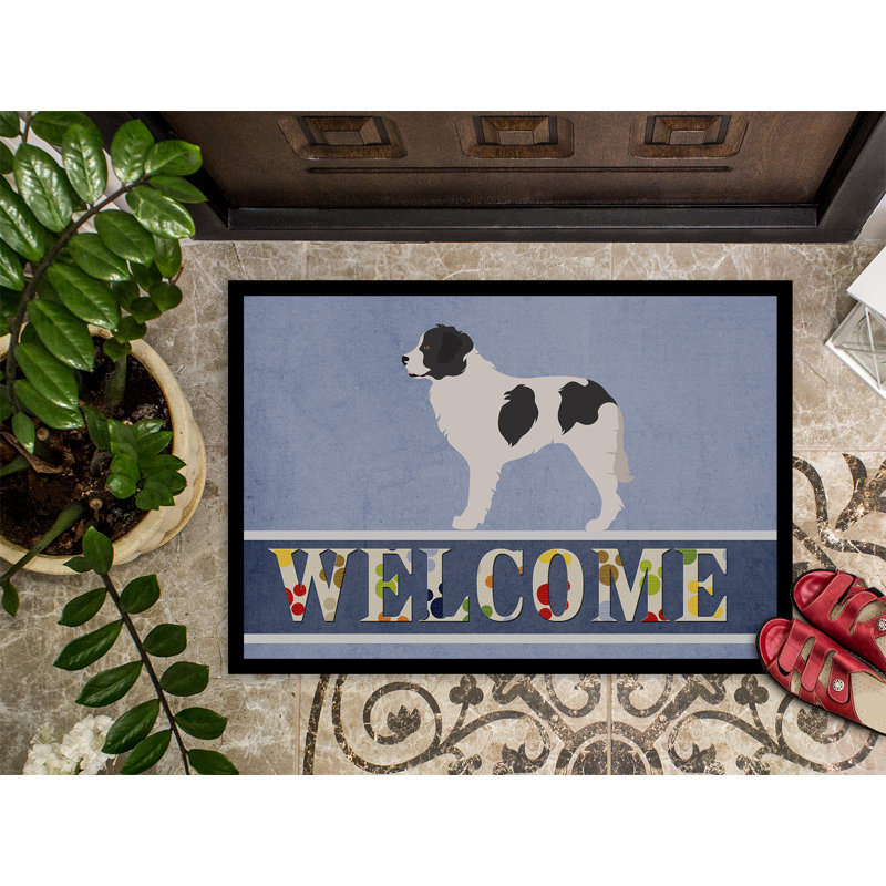 Non-Slip Outdoor Doormat, Rectangle 1'6" x 2'3"