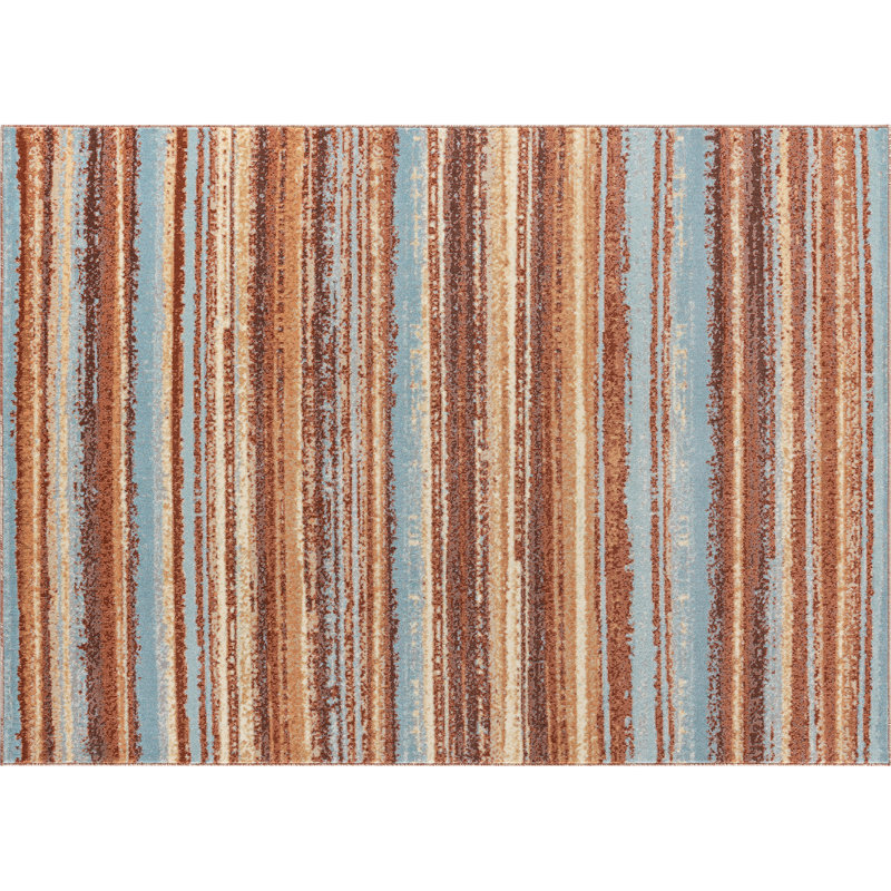 Sarratt Abstract Indoor Rug, Rectangle 9' x 12'