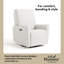 Fauteuil oscillant inclinable électrique de luxe Santorini-112882161