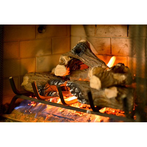 Loon Peak® Jazlynn Ceramic Decoration Logs u0026 Reviews | Wayfair