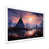 White Single Picture Framed
