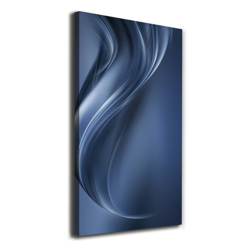 Abstract Wave - Wrapped Canvas Print