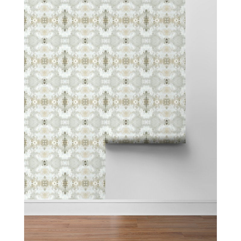 Rouleau de papier peint Onah L 27 pi x l 27 po, gris