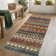Boho Machine Washable Area Rug Non-Slip Indoor Carpet Non-Shedding Rug for Living Room Bedroom Dining Room Hallway Kitchen Office Playroom Nursery