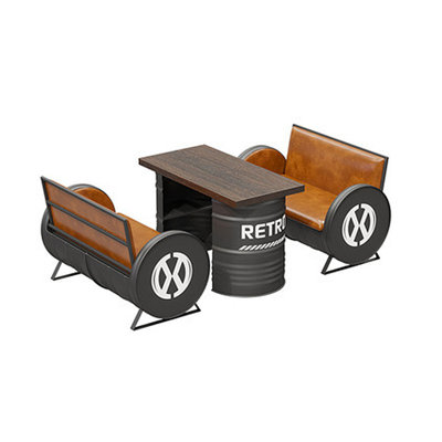Kaiwen 3 - Piece Faux Leather Living Room Set