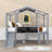 Samia Twin House Bed by YUNMA-268090069