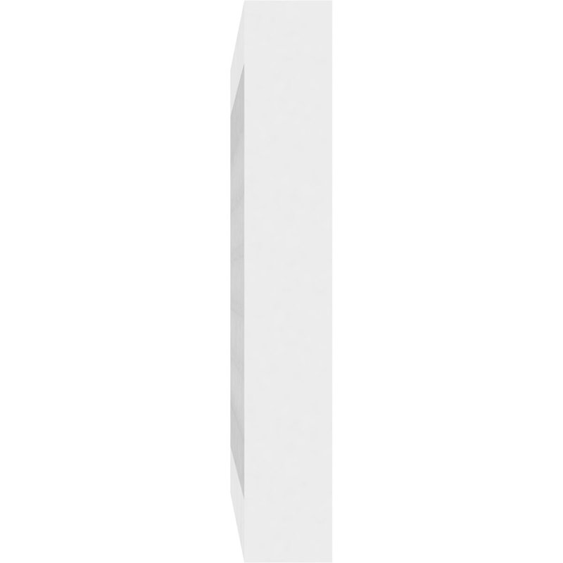 Bridgeport Architectural Grade PVC Running Trim, 4" H x 48" W x 0.63" D