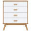 Nancee 76.5cm W 4 - Drawer Chest of Drawers-689382534