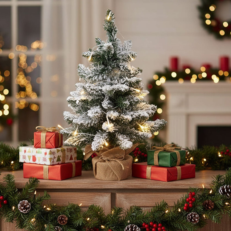 56cm H Lighted Artificial Christmas Tree