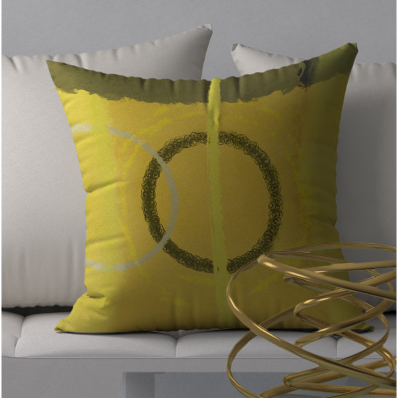 Housse et insert de coussin décoratif décoratif exactement reconnu, 18 po x 18 po