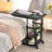 Height Adjustable C Table with USB Port and Wheels-1479081990