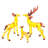 Loon Peak® Handmade Deer Lineage Handblown Glass Figurines (Set Of 3)