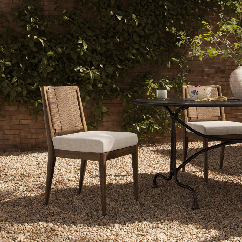 ROTHLER Outdoor Teak Dining Side Chair