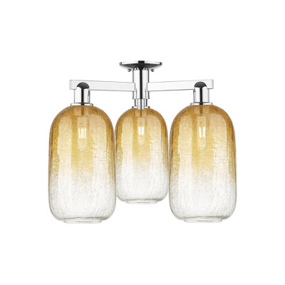 Maestas - 3 Light Semi-Flush Mount