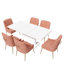 Table de salle à manger extensible pour 6 personnes Magallanes-2008644540-2008644486