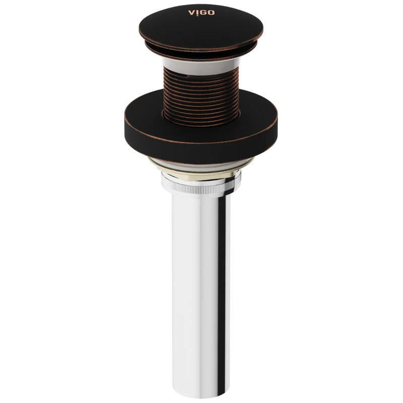 Pop-Up Bathroom Sink Drain, Antique Rubbed Bronze