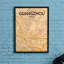 Guangzhou City Map - No Frame Print-890631458