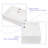 Wenty 16.3'' White Ceramic Rectangular Bathroom Sink