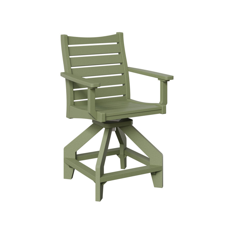 Chaise de comptoir pivotante Berlin Gardens Bristol, Sauge