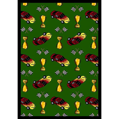 Tapis «Just for Kids Start Your Engines», 3 pi 10 po x 5 pi 4 po