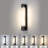 24" Dimmable LED Wall Mounted Sconce With Natural Spanish Marble Shade 5 Colors Adjustable-701834827