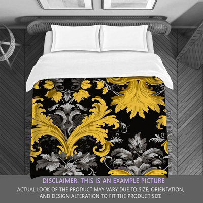 Édredon Acanthus Bedding - noir - 8099