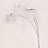 1pc Modern Design Classic Luxury Sleek Multi-head Floor Arc Lamp