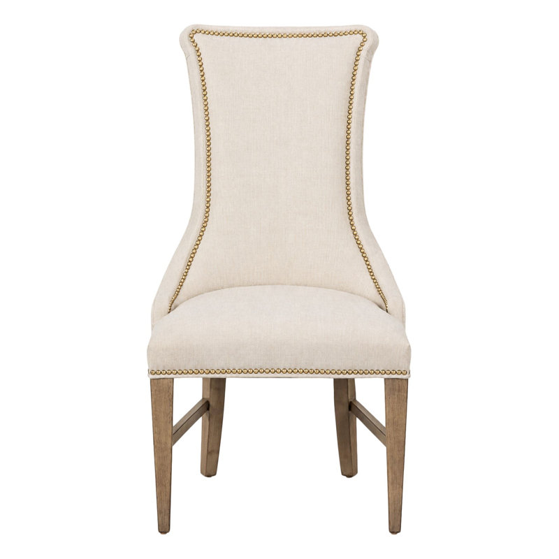 Trenton 19.5'' H Upholstered Beech Parsons Chair, Hazelnut (9508 17), Espresso