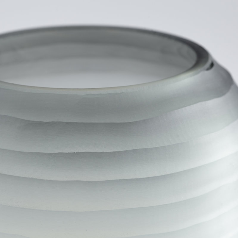 Alchemy Glass Table Vase, 8.5" H x 7.75" W x 7.75" D