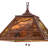 2 - Light Rust Single Pendant