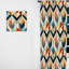 Motif à chevrons Urban Geometric - Rideau à chevrons - Rideau à chevrons obscurcissant - 1 panneau-107562016