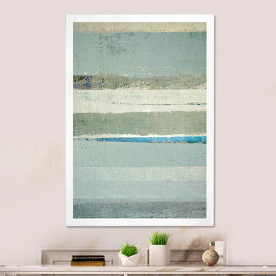 Art moderne gris et bleu II 2FL47768