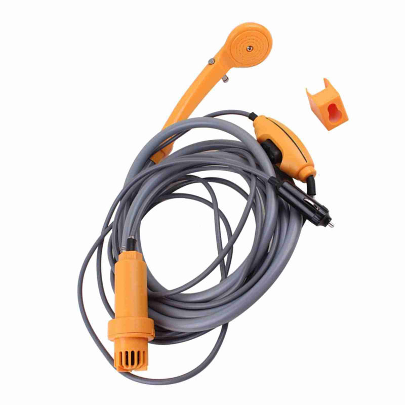 Pomme de douche portative ajustable 2,5 L / min, Orange