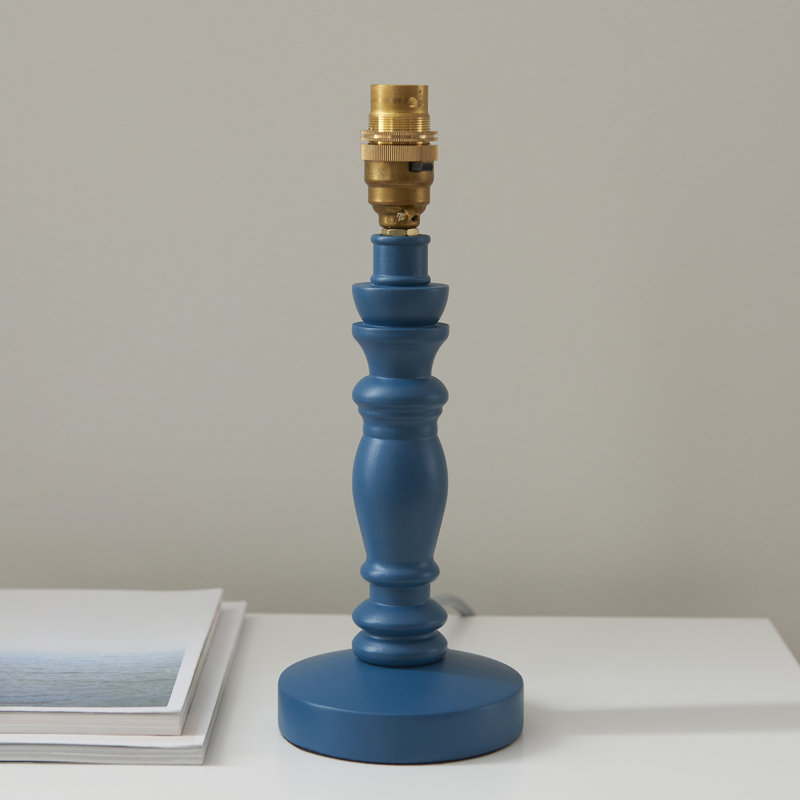 Bibury 27.2cm Table Lamp Base, Blue