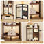 Bastos 151.5 cm H x 40 cm W Corner Bookcase-490185657