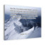 The Lord That Hath Mercy Isaiah 54:10 - Wrapped Canvas Print-1061420743