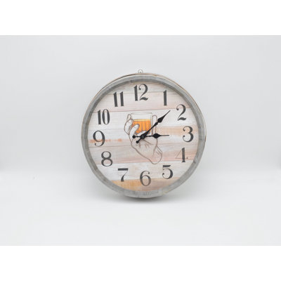 Horloge murale 11 po Crass