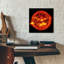  «Sun Emits A Solstice Cme» par NASA, art mural en verre, 12 po x 12 po