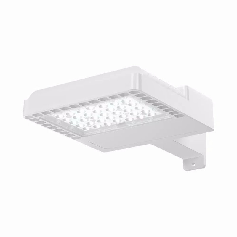 Éclairage de zone de sécurité d'extérieur à DEL Dusk to Dawn de 100 watts Harmanie, Blanc