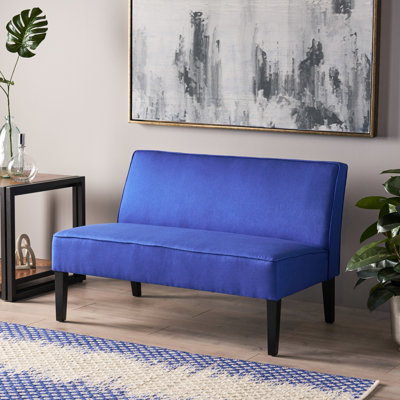 Carita Upholstered 29.74 " Linen Loveseat