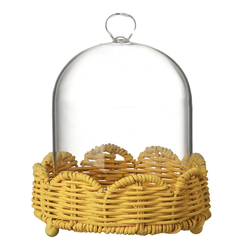 Cloche Or Water Globe, Yellow
