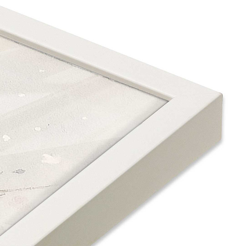 «Three Winter Songbirds», reproduction d'art, 8 po x 10 po, Blanc opaque