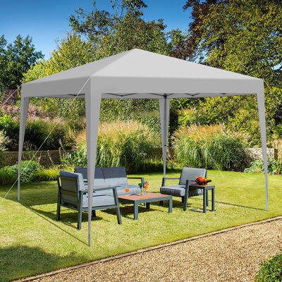 Paroi latérale extérieure pour tente avec auvent 10 x 10 pi avec fermeture à glissière, 2 pièces avec fenêtres, tentes commerciales pour fête de mariage, tentes pare-soleil Upf 50+, avec sacs de sable 4 pièces et sac de transport